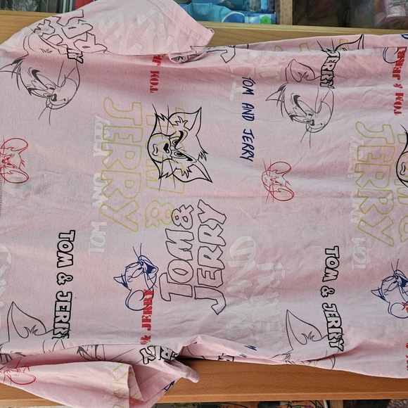 Others Follow Pink Cartoon Graphic Tee - Picture 2 of 3